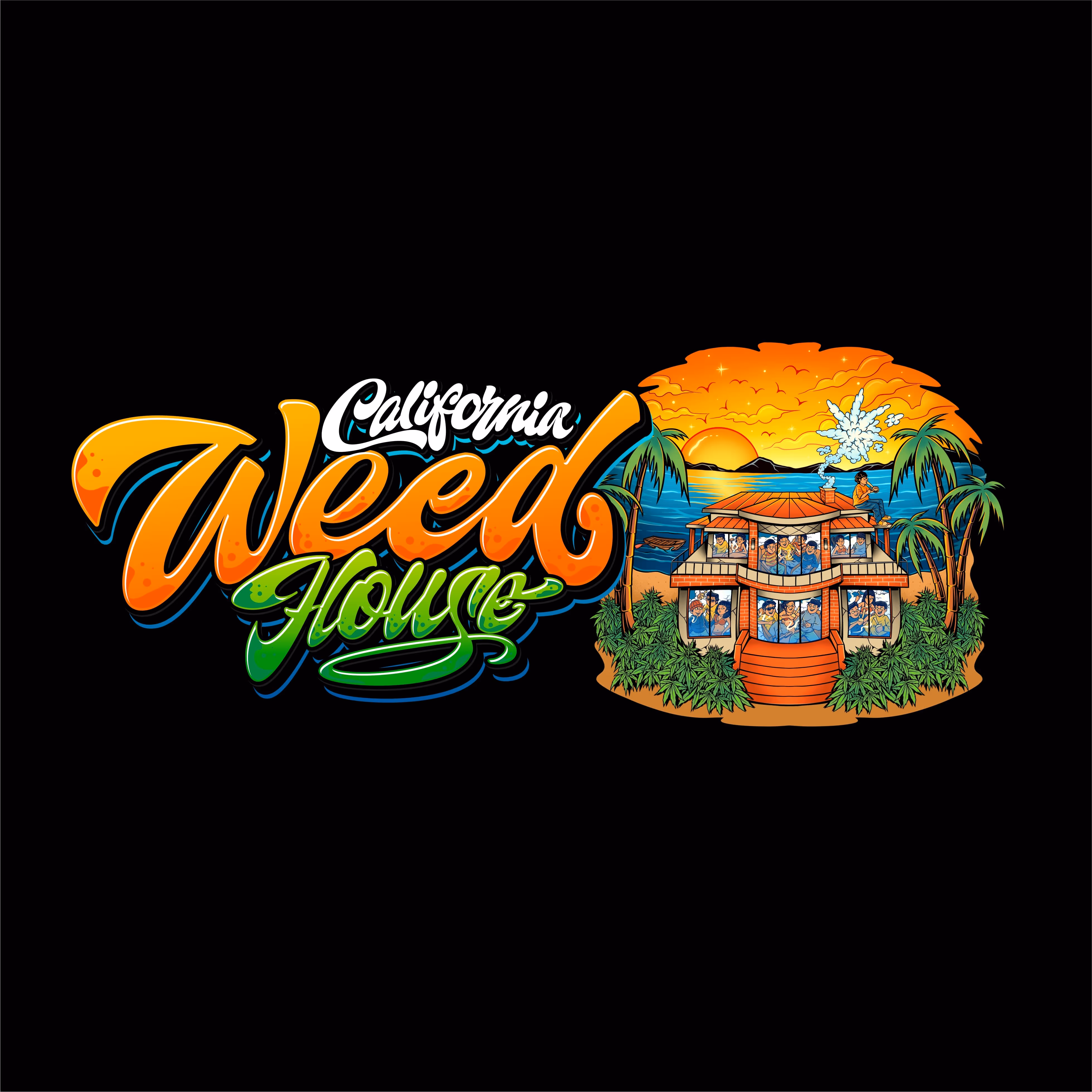 #713 California Weed House in Palma interior