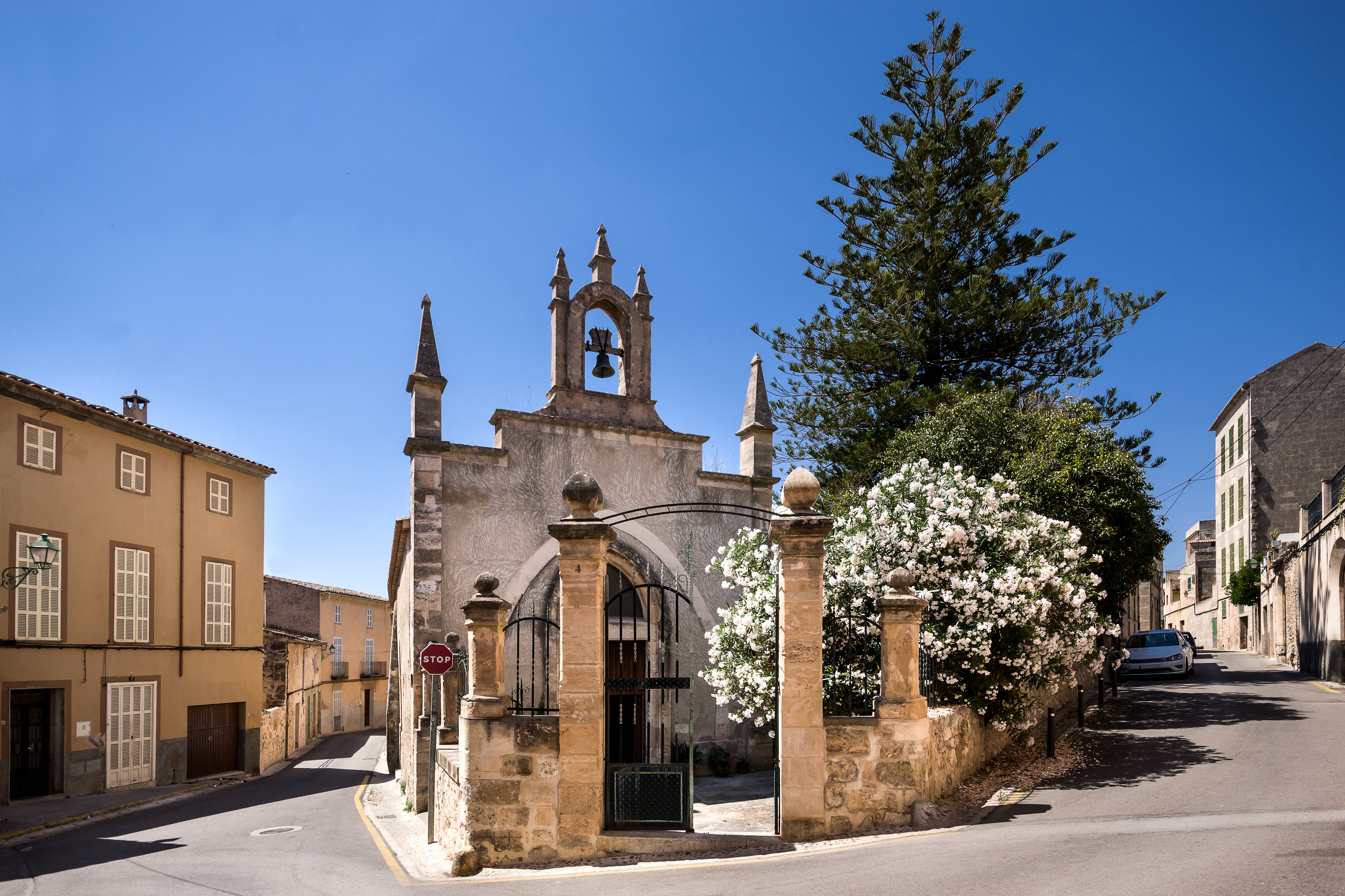 The oldest hospital on Mallorca, built in 1240, is located in Sineu