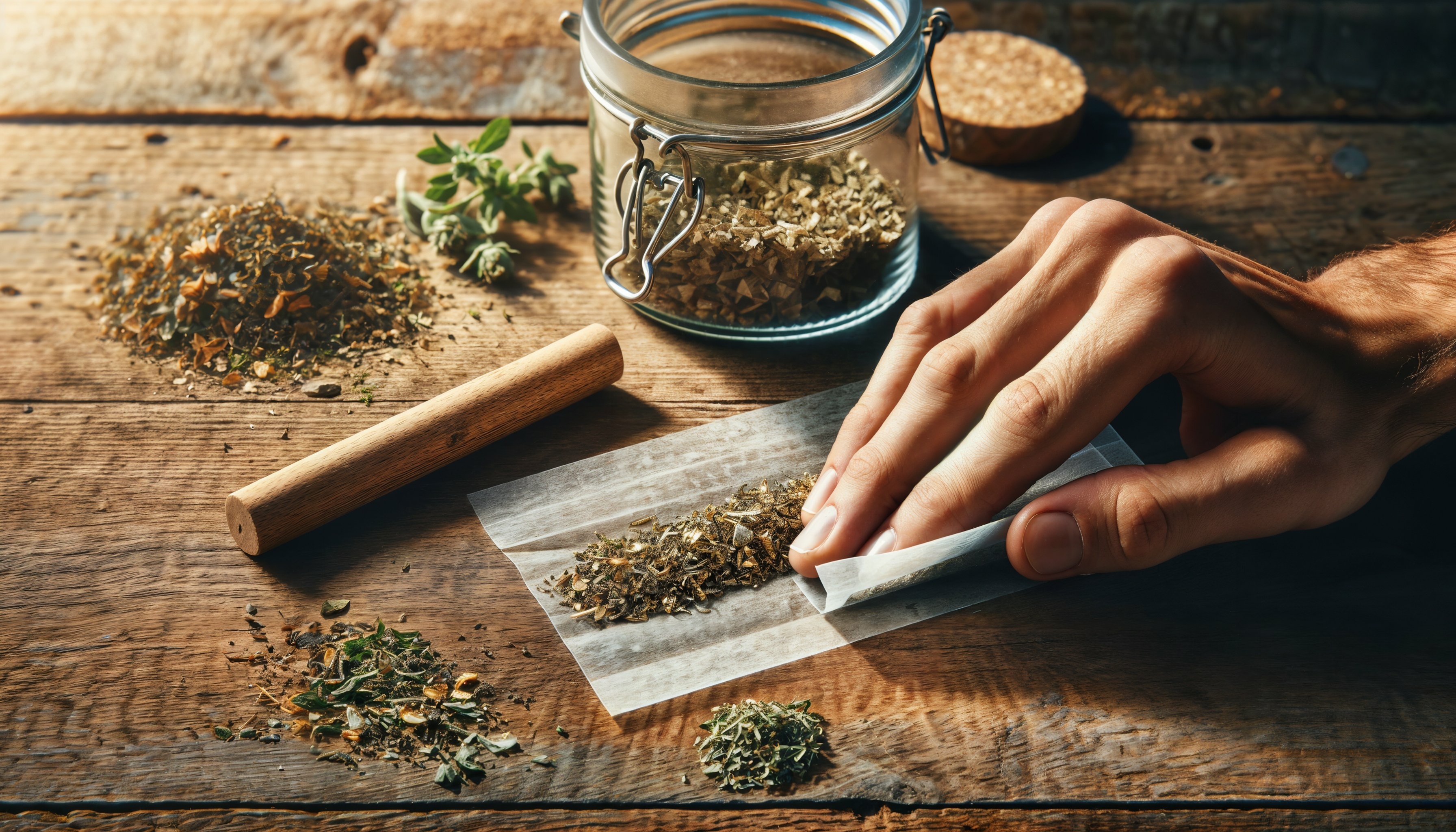 Coffeeshops on Mallorca - Cannabis being prepared