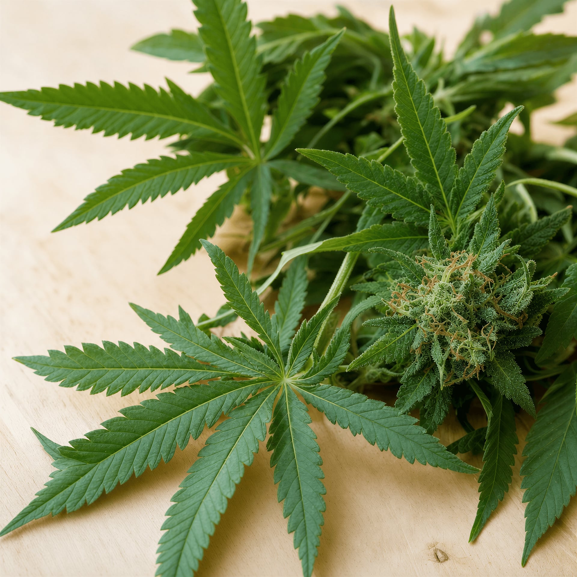 Cannabis leaves — cannabis social clubs near Colonia de Sant Jordi, Mallorca