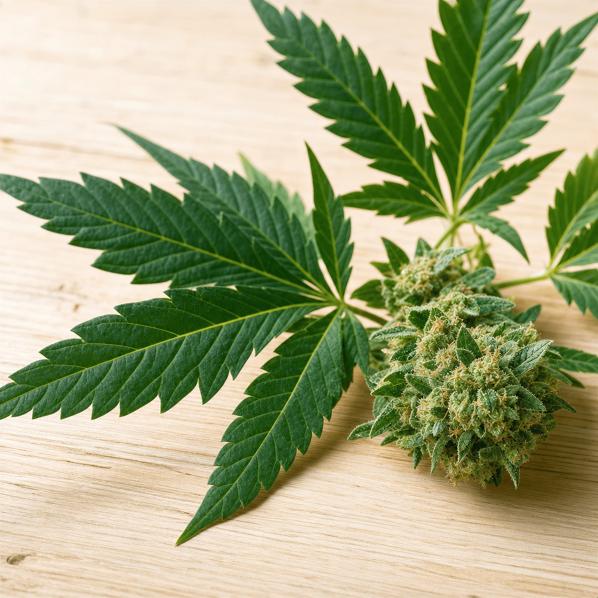 Cannabis leaves — cannabis social clubs near Cala Mesquida, Mallorca